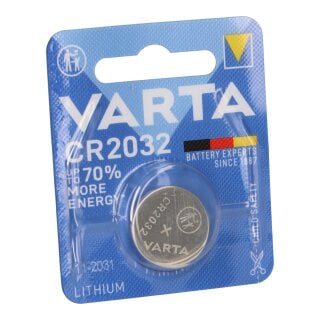 Varta CR2032 Lithium Knopfzellen 3V Batterie in Original...