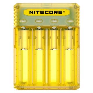 Nitecore Q4 4-Schacht-Ladegerät gelb