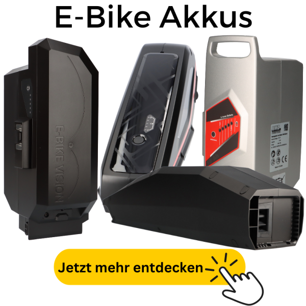 E-Bike Akku kaufen - Leistungsstarke Akkus fr Ihr E-Bike