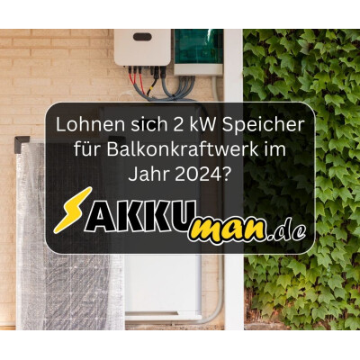  Sind 2 kW Speicher für dein...