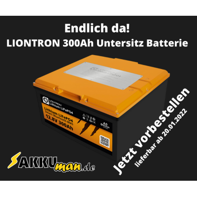 LIONTRON 300Ah Untersitz Batterie ab...