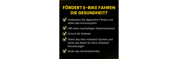 Fördert e-Bike fahren die Gesundheit?...