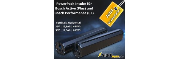 E-Bike Vision Akku InTube kompatibel...