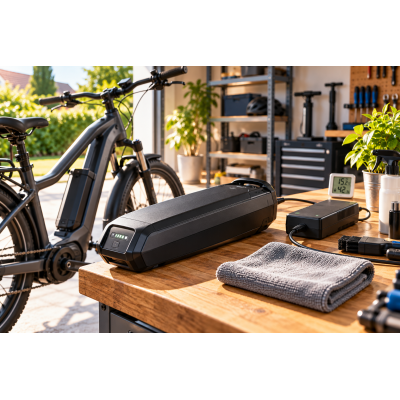 E-Bike Akku pflegen – richtig laden,...