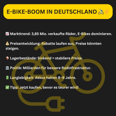 Erneut mehr Stromer verkauft: Warum...