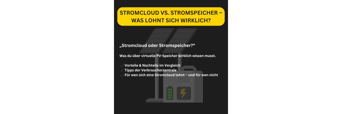 Stromcloud &amp; PV-Cloud-Speicher: Lohnt sich das wirklich? - Stromcloud &amp; PV-Cloud-Speicher: Lohnt sich das wirklich?