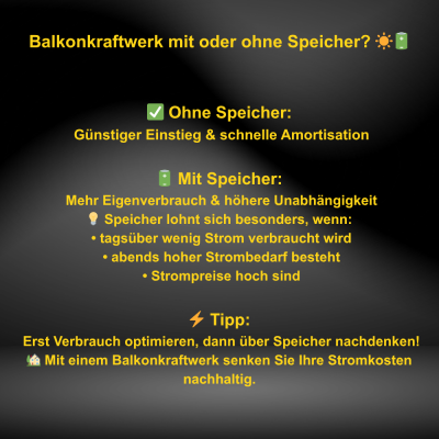 Balkonkraftwerk Ratgeber Akkuman...