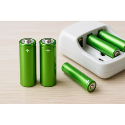 Wiederaufladbare Batterien: AA, AAA...