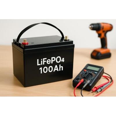 LiFePO4 Akku 100Ah kaufen: 12V,...