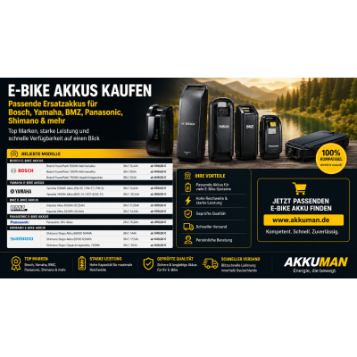Welcher E-Bike Akku passt? Ersatzakku...