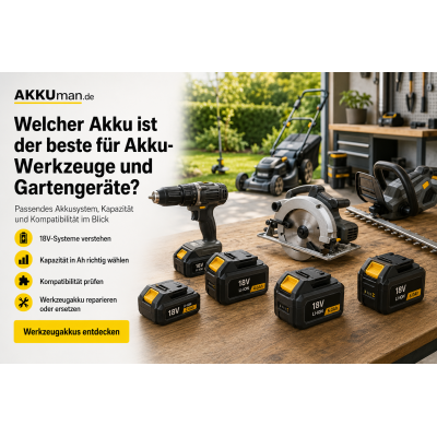 Welcher Akku ist der beste für...