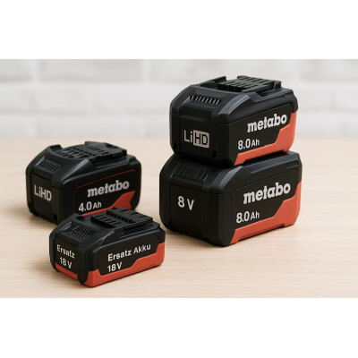 Metabo Akkus kaufen: LiHD, 18V, Ah...
