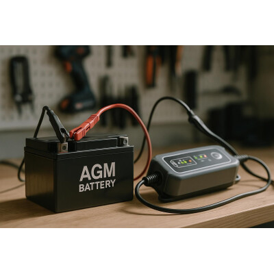 AGM-Batterie richtig laden: Spannung,...