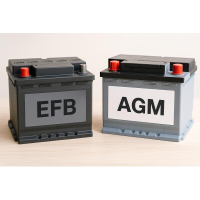Start-Stopp-Batterie: AGM oder EFB...