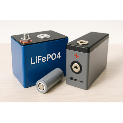 LiFePO4 oder Lithium-Ionen:...