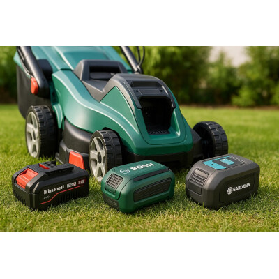 Akku für Rasenmäher kaufen: Bosch,...