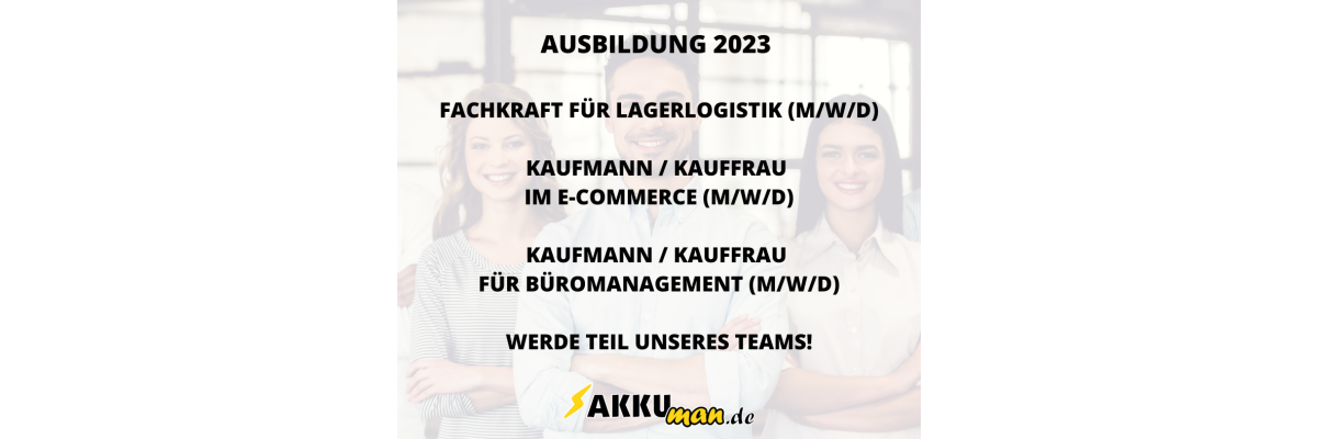 Ausbildungsplatz  2023 – WSB Battery Technology GmbH - Ausbildungsplatz 2023 – WSB Battery Technology GmbH