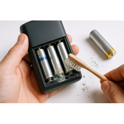 Batterien ausgelaufen: was tun?...