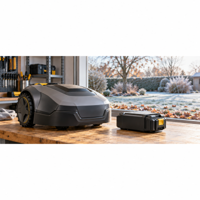 Mähroboter-Akku überwintern: Richtig...