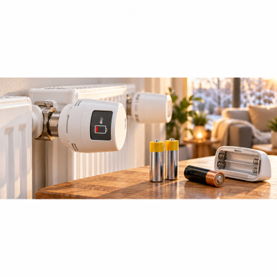 Heizkörperthermostat: Batterie leer?...