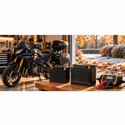 Motorradbatterie richtig überwintern:...
