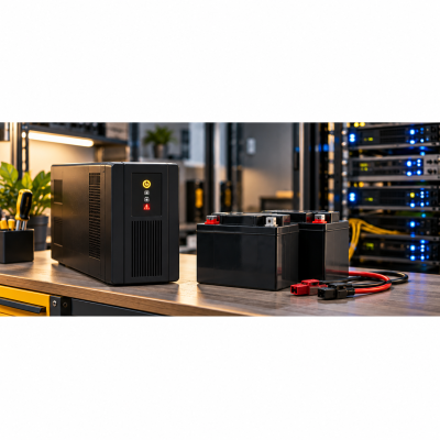 USV piept trotz Netzstrom: Batterie...