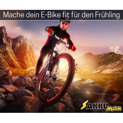 Mache dein E-Bike und Akku fit für...