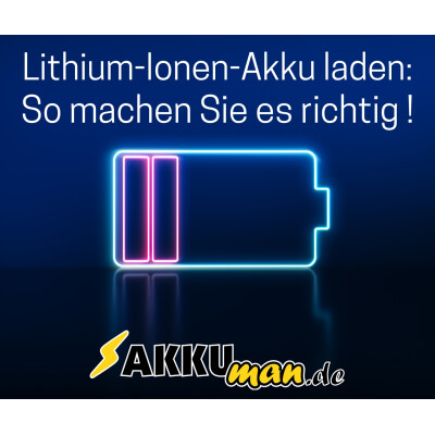 Lithium-Ionen-Akku richtig laden: So...