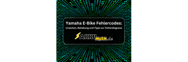 Yamaha E-Bike Fehlercodes: Ursachen,...