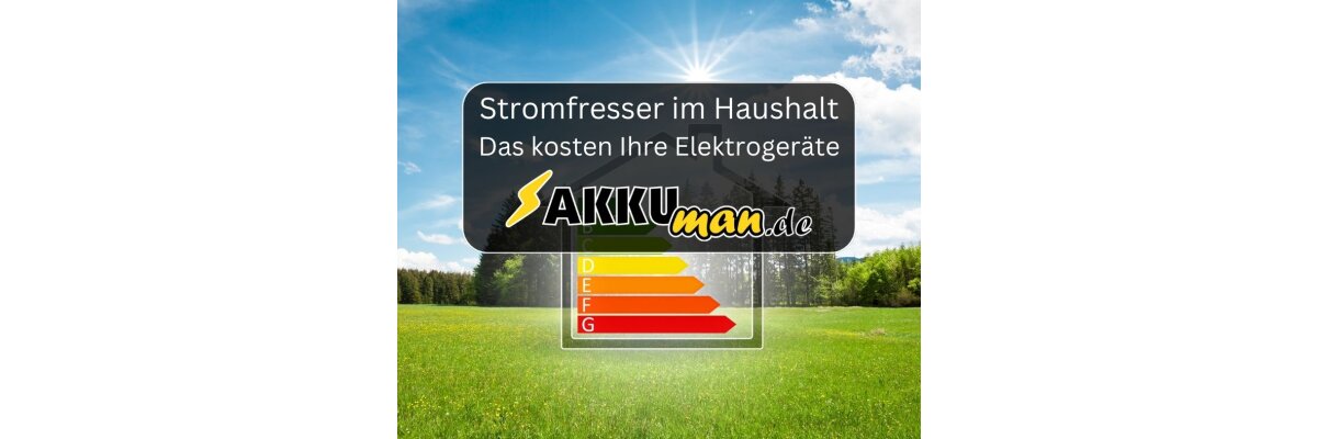 Stromfresser im Haushalt: Das kosten Ihre Elektrogeräte - Stromfresser im Haushalt: Das kosten Ihre Elektrogeräte