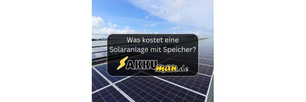 Was kostet eine Solaranlage mit...