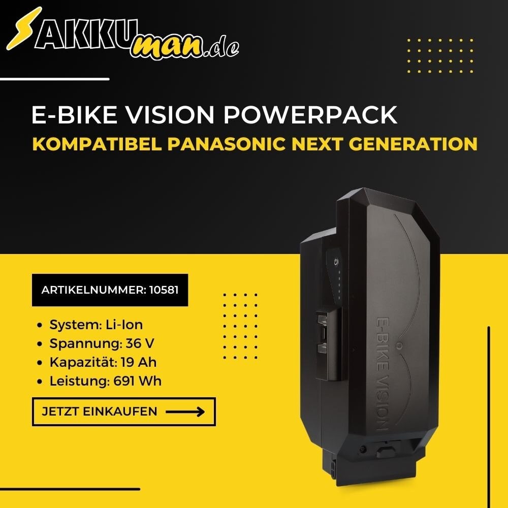 Next Generation E-Bike Akku