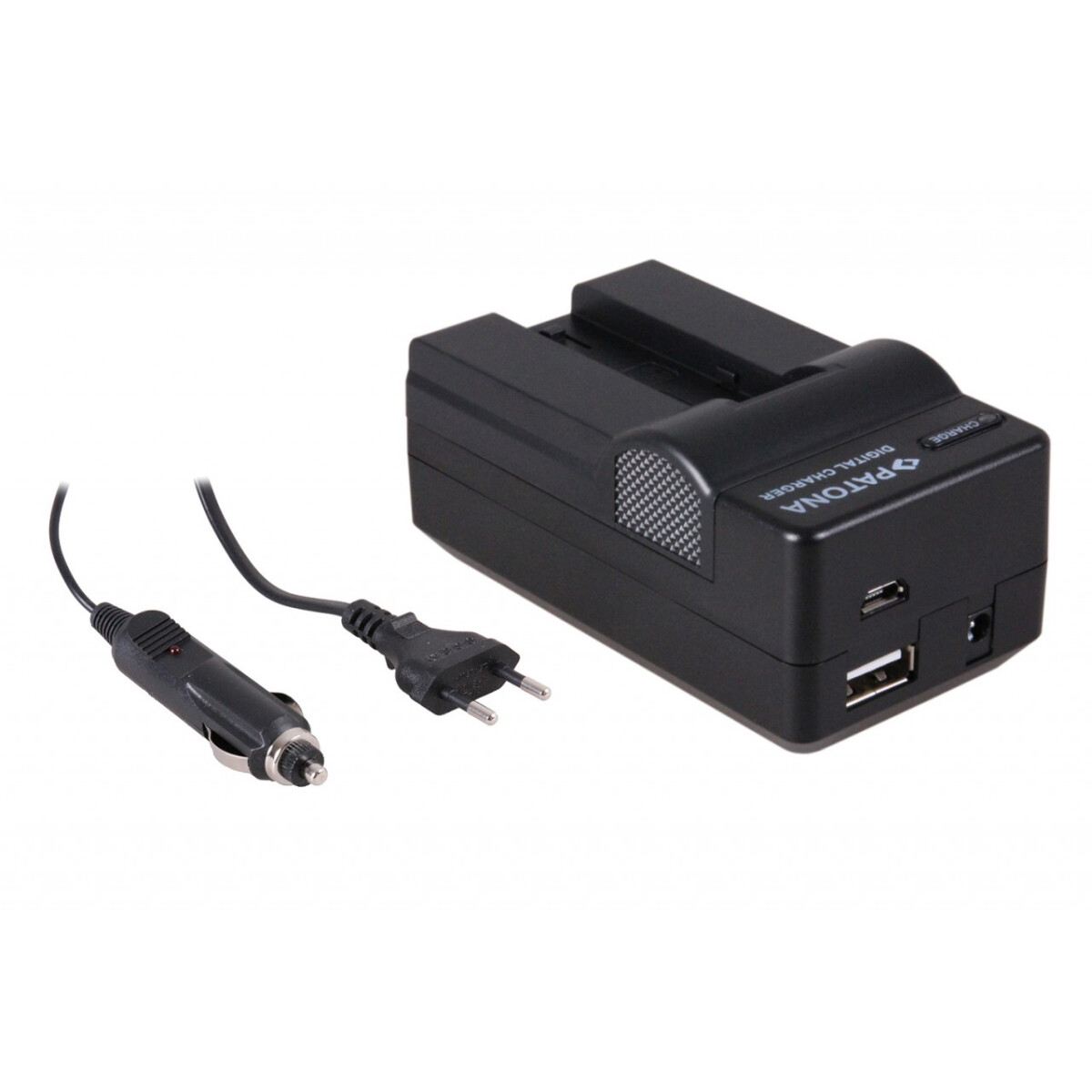 PATONA 4 in 1 Ladegerät für Konica Minolta NP-700 SLB-0637 DB-L30A Dimage DGX50K DG-X50-K