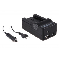 4 in 1 Ladegerät f. JVC VG107U VG11 gallery