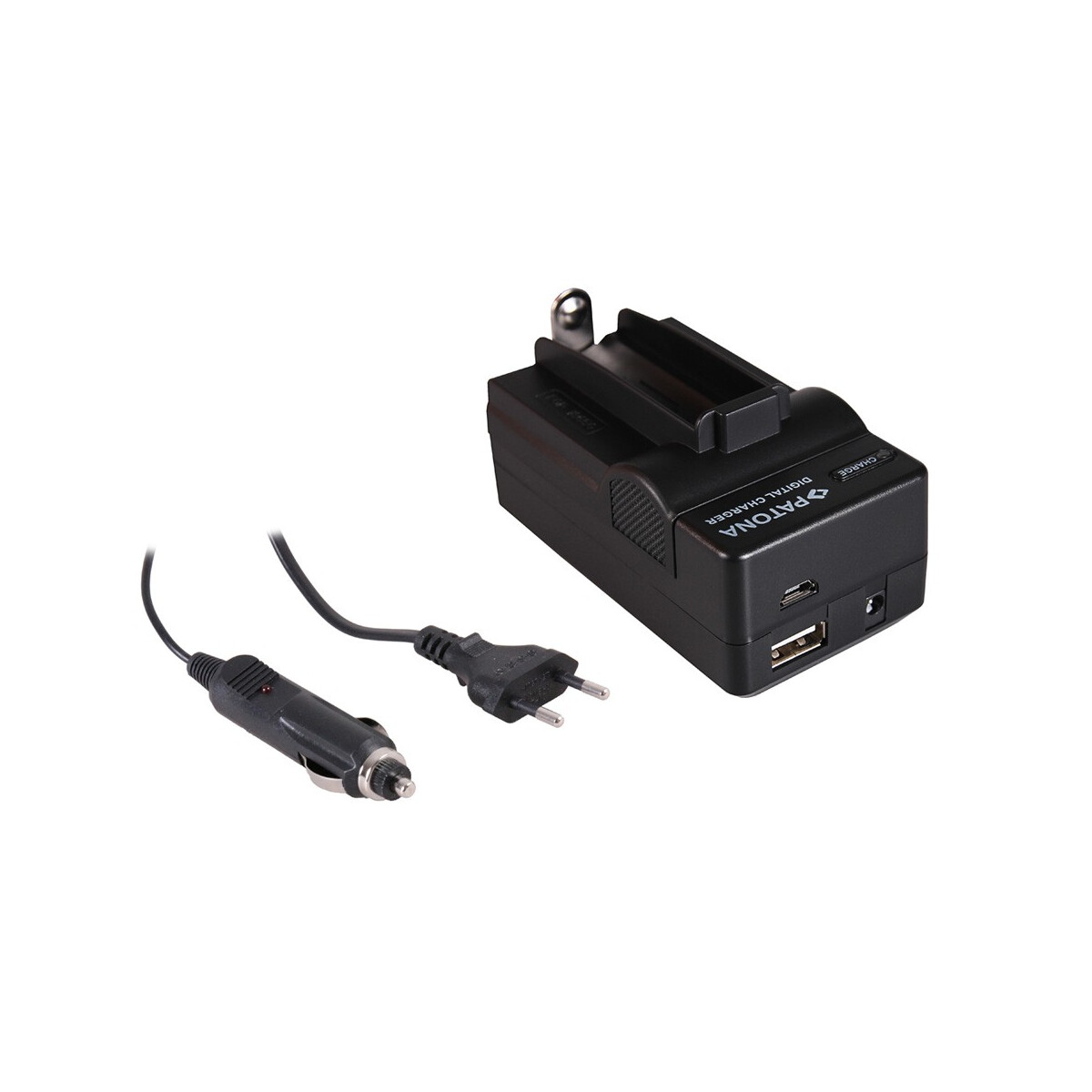 PATONA 4in1 Ladegerät für 18650 Zelle ICR18650-26F INR18650F1L NCR18650B US18650VTC5 US18650VTC6
