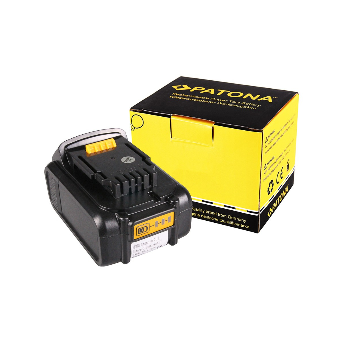 Akku f. Dewalt XR-System DCB182 DCD DCD740 DCD740B DCD780 DCD780B
