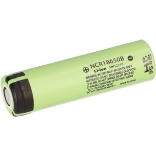 Panasonic NCR 18650B Li-Ion 3,6V / 3400mAh