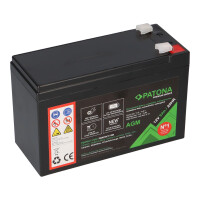 PATONA Premium AGM Akku 12V 9Ah – passend für USV