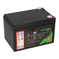 PATONA Premium AGM Blei Akku 12V 12Ah 20 gallery