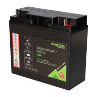 PATONA Premium AGM Akku 12V 18Ah – passend für US