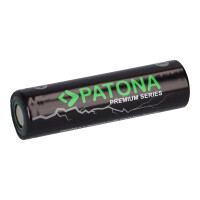 PATONA Premium 18650 Zelle Li-Ion Akku ungeschützt flat