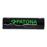 PATONA Premium 18650 Zelle Li-Ion Akku ungeschützt flat