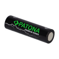 PATONA Premium 18650 Zelle Li-Ion Akku ungeschützt flat