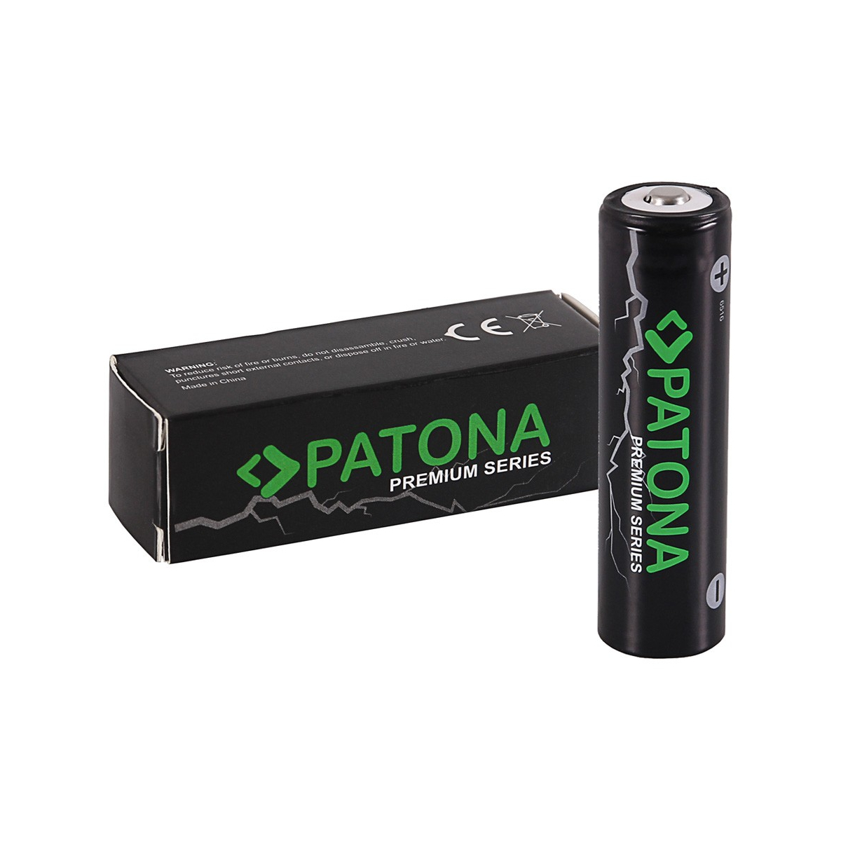 PATONA Premium 18650 Zelle INR18650F1L LG Zellen- Akku