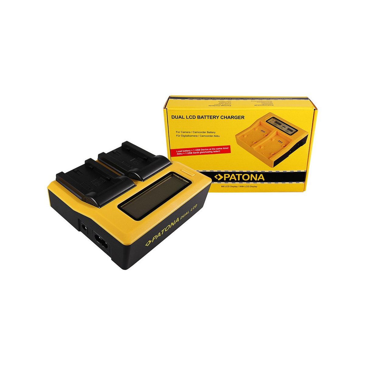 Dual LCD USB Ladegerät f. Sony NP-FS11 DCR-PC DCRPC1 DCR-PC1 DCRPC2 DCR-PC2 DCRPC3