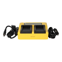 PATONA Dual LCD USB Ladegerät für Oregon ICP103446