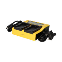 PATONA Dual LCD USB Ladegerät für Oregon ICP103446