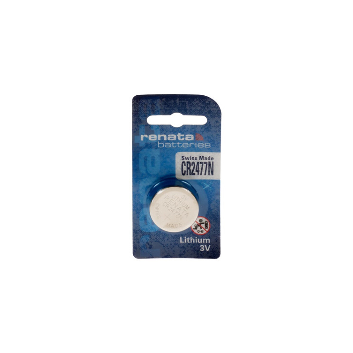 Renata RE CR2477N Lithium Knopfzelle 3V 950mAh
