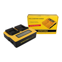 Dual LCD USB Ladegerät f. Qumox Sup gallery