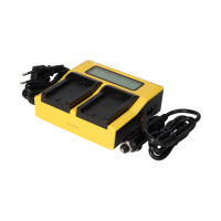 PATONA Dual LCD USB Ladegerät für Sony NP-FZ100 A7